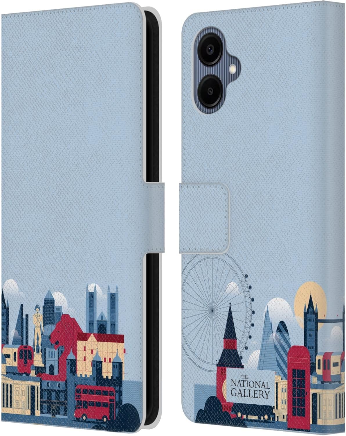 Head Case Designs Officially Licensed The National Gallery A Still Life of Flowers in A Wan-Li Vase Art Leather Wallet Case Compatible with Samsung Galaxy A06 4G / 5G