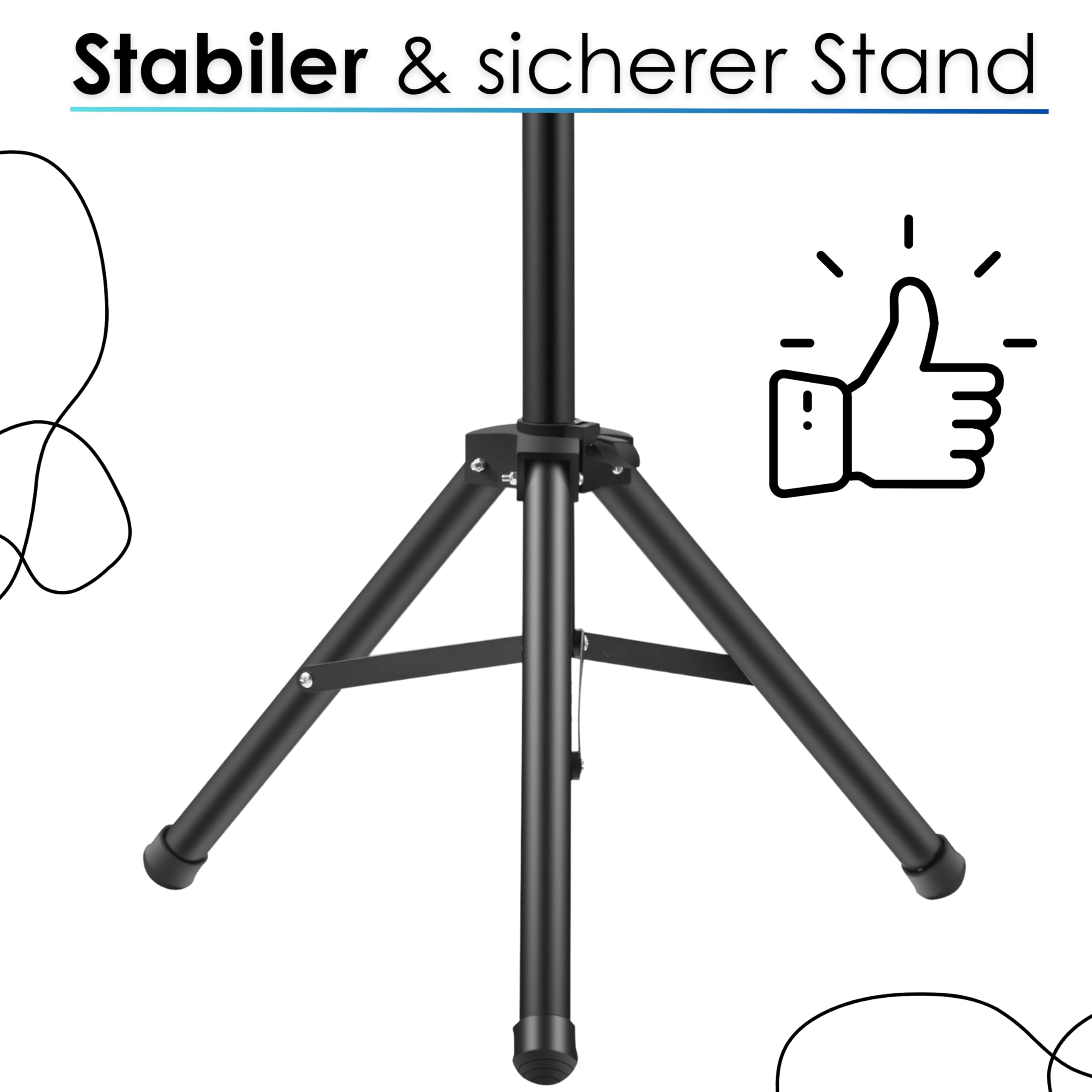Echos Soporte universal para radiador, soporte para radiador, soporte móvil, trípode para terraza, telescopio, trípode, trípode