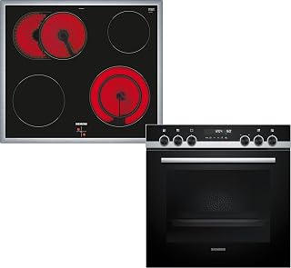 Siemens iQ500 Einbauherd Set mit Elektrokochfeld 60 x 60 cm PQ521KB11