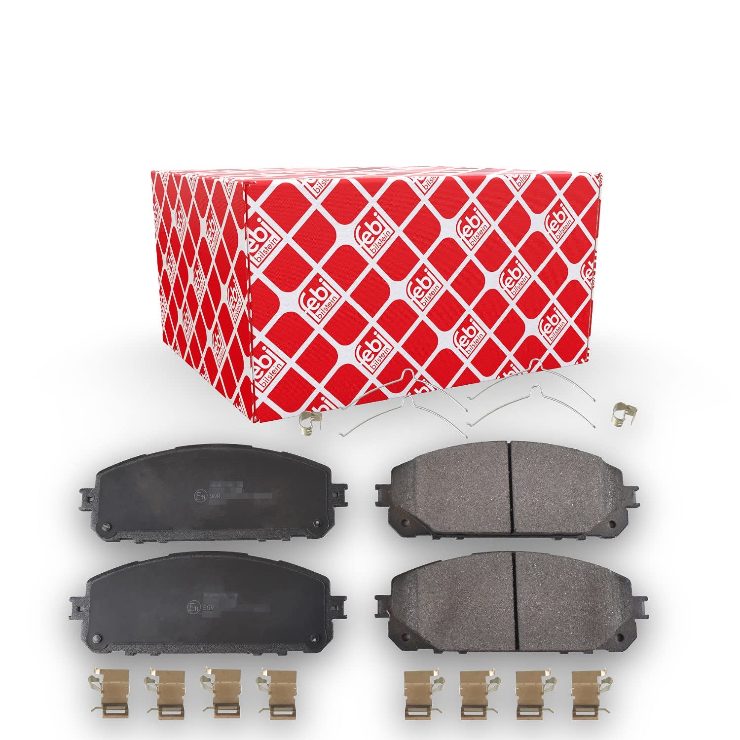 Brake Pads Set Front 170624 Febi 68212327AA 68212327AB 68212327AC 68227573AA New