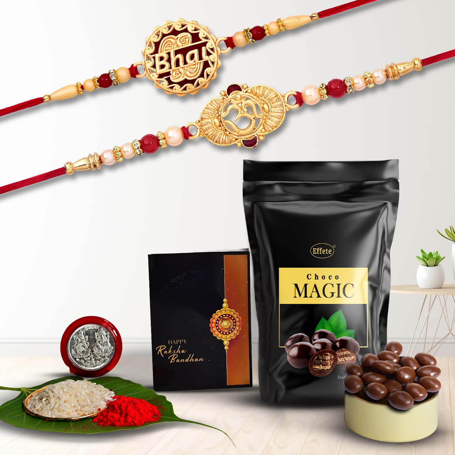See full amazon price history chart for DeoDap Rakhi For Brother Set Of 2 With Sweets & Effete Chocolate Butter Scotch with Silver Color Pooja Coin, Roli Chawal, Greeting Card, Rakhi For Brother, Bhabhi, Kids, Rakhi Combo (K2_527+528_BS32) DeoDap Rakhi For Brother Set Of 2 With Sweets & Effete Chocolate Butter Scotch with Silver Color Pooja Coin, Roli Chawal, Greeting Card, Rakhi For Brother, Bhabhi, Kids, Rakhi Combo (K2_527+528_BS32) (B09B52Y96Y) Amazon Price History, Amazon Price Tracker