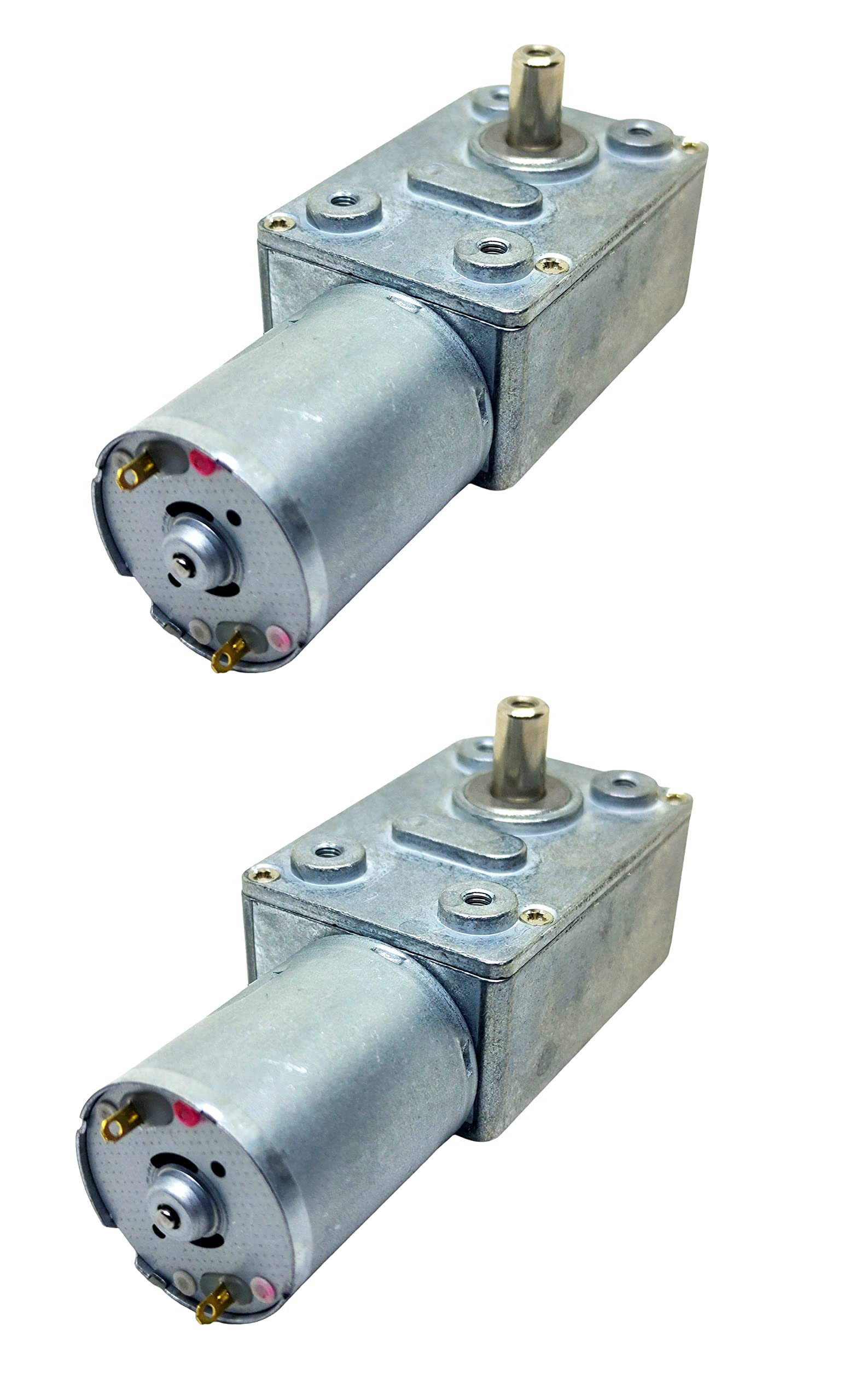INVENTO 2pcs 5V - 12V 10 Kg-cm 60 RPM DC Motor Worm Geared Gearbox 6mm Shaft High Torque Turbine Reducer For DIY (B0C5K2N985) Amazon Price History, Amazon Price Tracker
