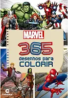 365 desenhos para colorir Marvel