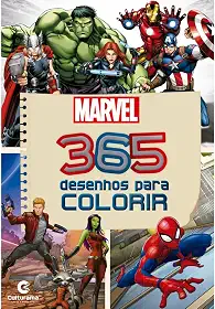365 desenhos para colorir Marvel