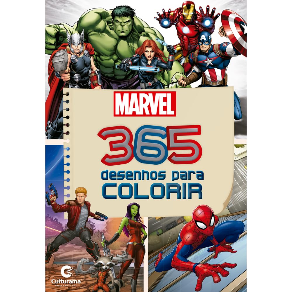 365 Marvel coloring pages