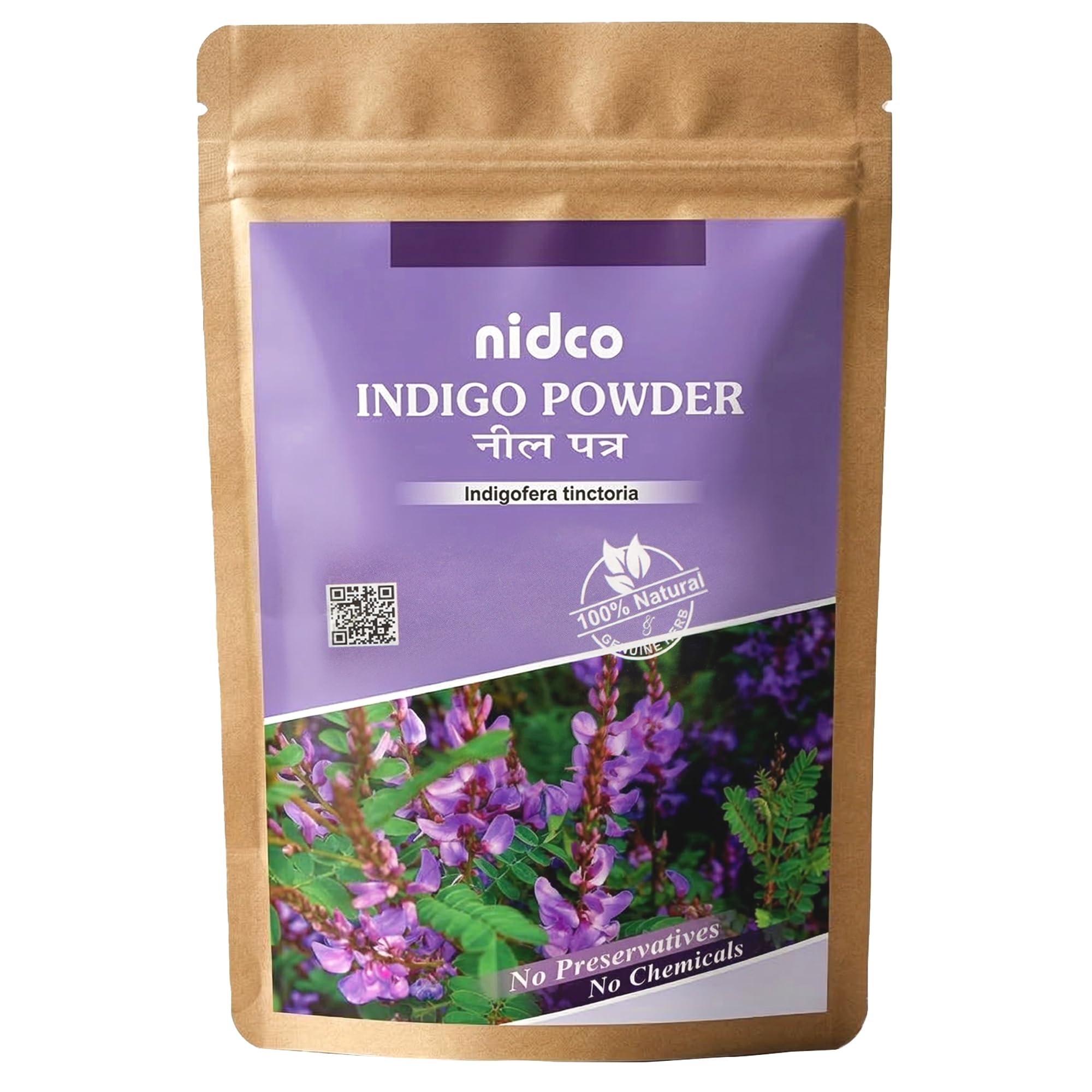 NIDCO Herbal Heritage Indigo Powder for Hair | Natural Black Hair Colour | 100% Plant-Based | Helps Protect from Damage | No Added Chemicals | 100gm-image-46