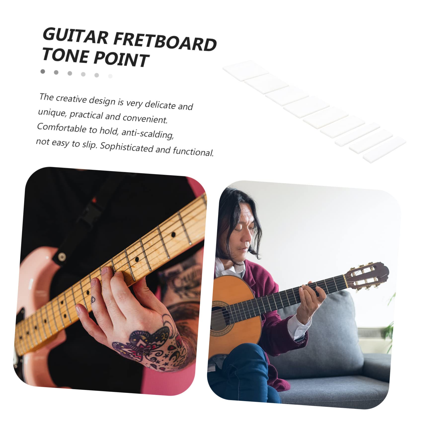 Tendeur De Cordes De Guitare Outil D'étirement De Dispositif D'amélioration De L'accord De Guitare En Plastique Noir Pour Violon électrique