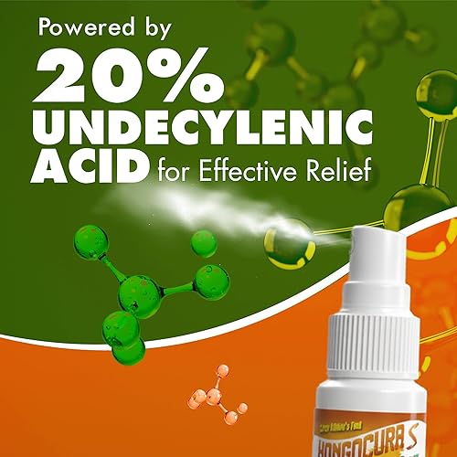 Miniatura 5 de Spray antifúngico para el tratamiento de pies de atletas, alivia la picazón, el ardor y el enrojecimiento, fórmula de secado rápido para tiña y