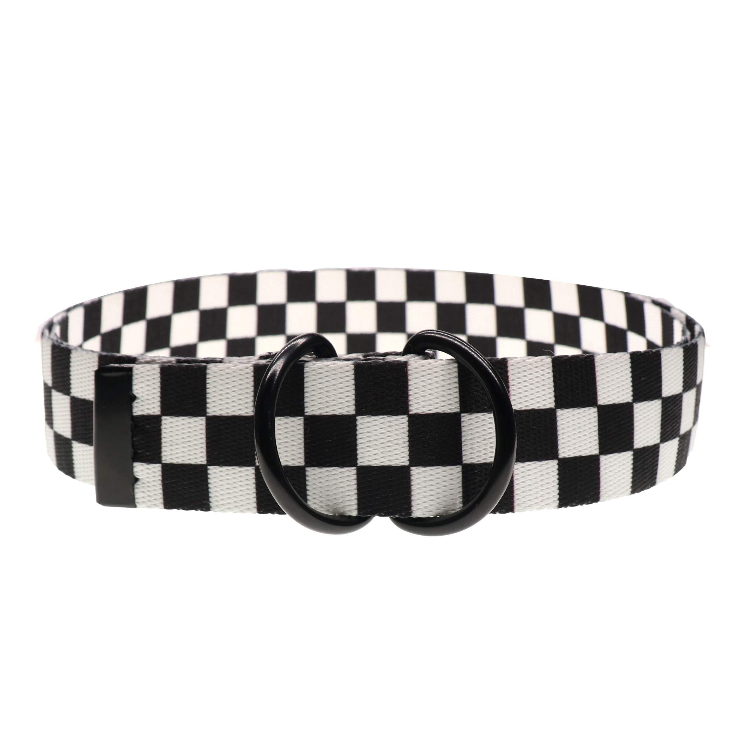 Teeoff Web Belt with Double D-Ring Buckles 1.38