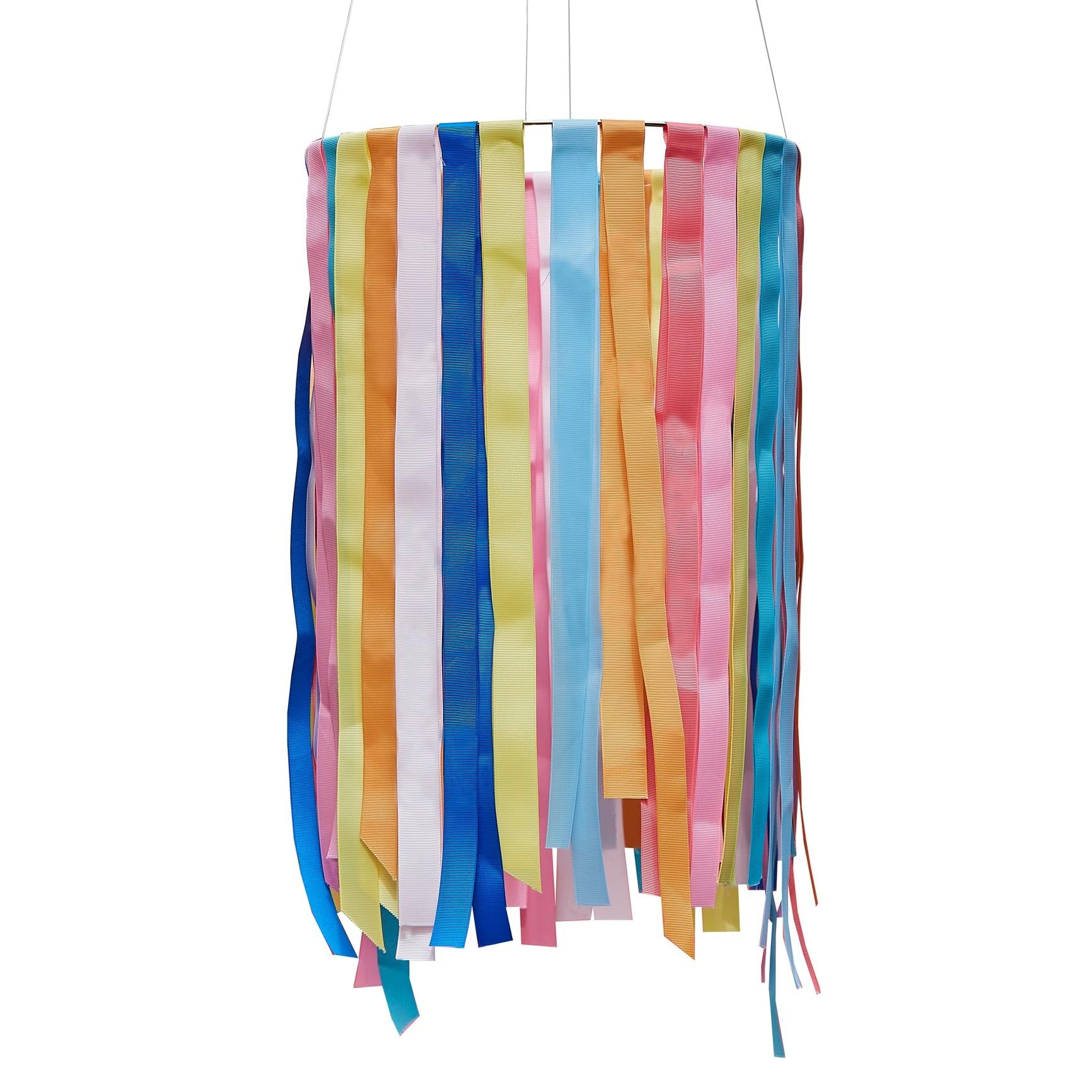 Ginger Ray Outdoor Hanging Hoop Ribbon Party & Wedding Chandelier Decoration