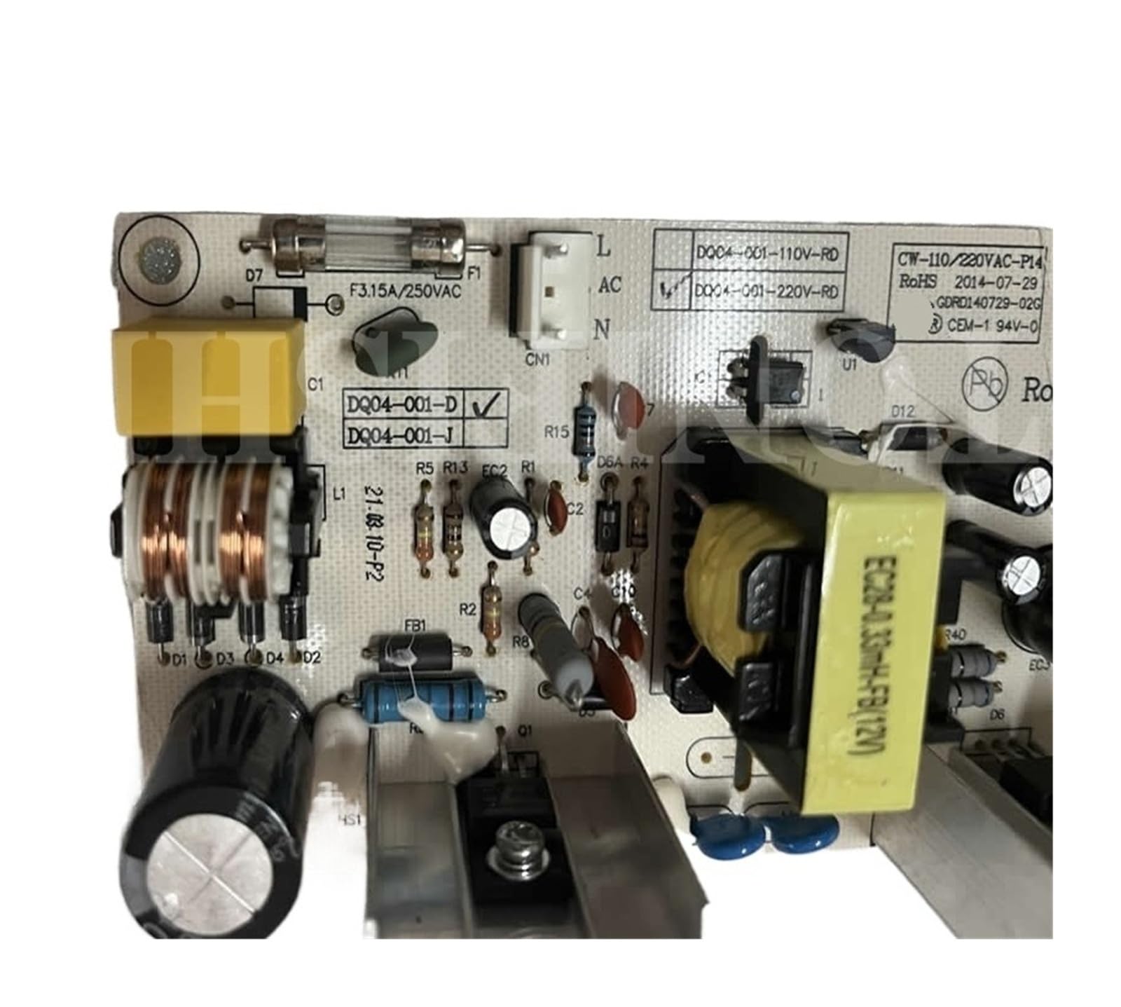 Scheda Di Circuito For Cantinetta For Vino Rosso DQ004-001-D Scheda Principale For Cantinetta For Vino DQ04-001-J Scheda Di Alimentazione 220V(DQ004-001-D)