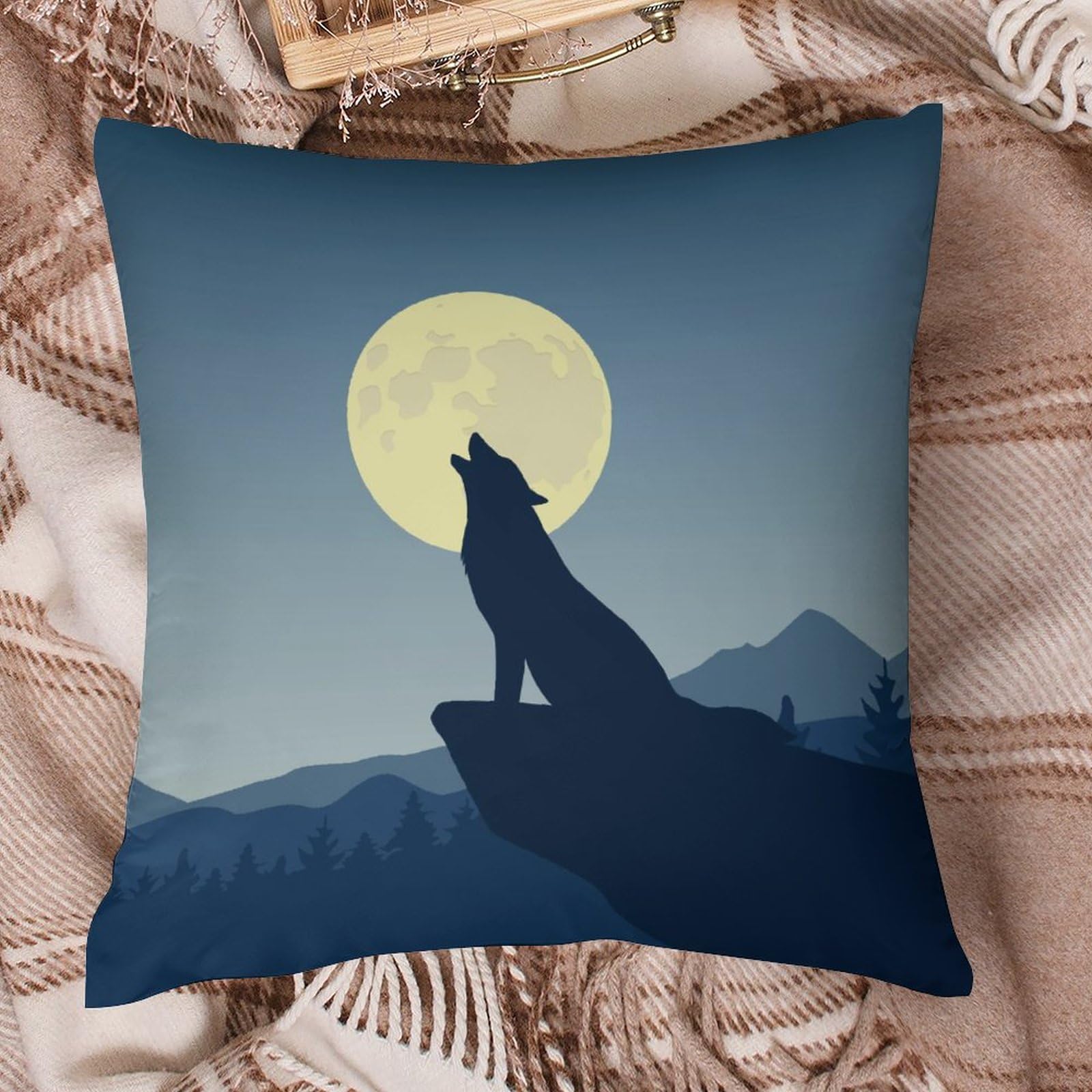 Amzbeauty Housse De Coussin Décorative élégante Pour Chambre à