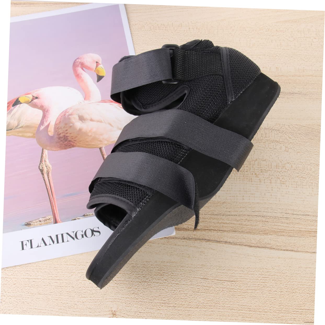 Beavorty Medical Boot Left Foot Forefoot Shoes Toe Separators Fracture Fixation Single Foot