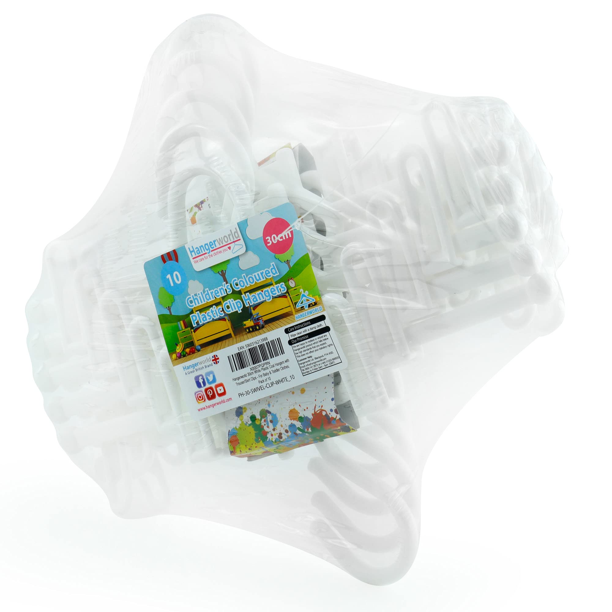 Accessoire Rangement Placard Enfant Séparateurs Pour Cintres Bébé - Lot De 20, Plastique Blanc, 9x9 Cm - Pour Organiser Vêtements Par Taille Rangement Penderie Pratique Accessoire Rangement Placard Enfant Séparateurs Pour Cintres Bébé - Lot De 20, Plastique Blanc, 9x9 Cm - Pour Organiser Vêtements Par Taille Rangement Penderie Pratique