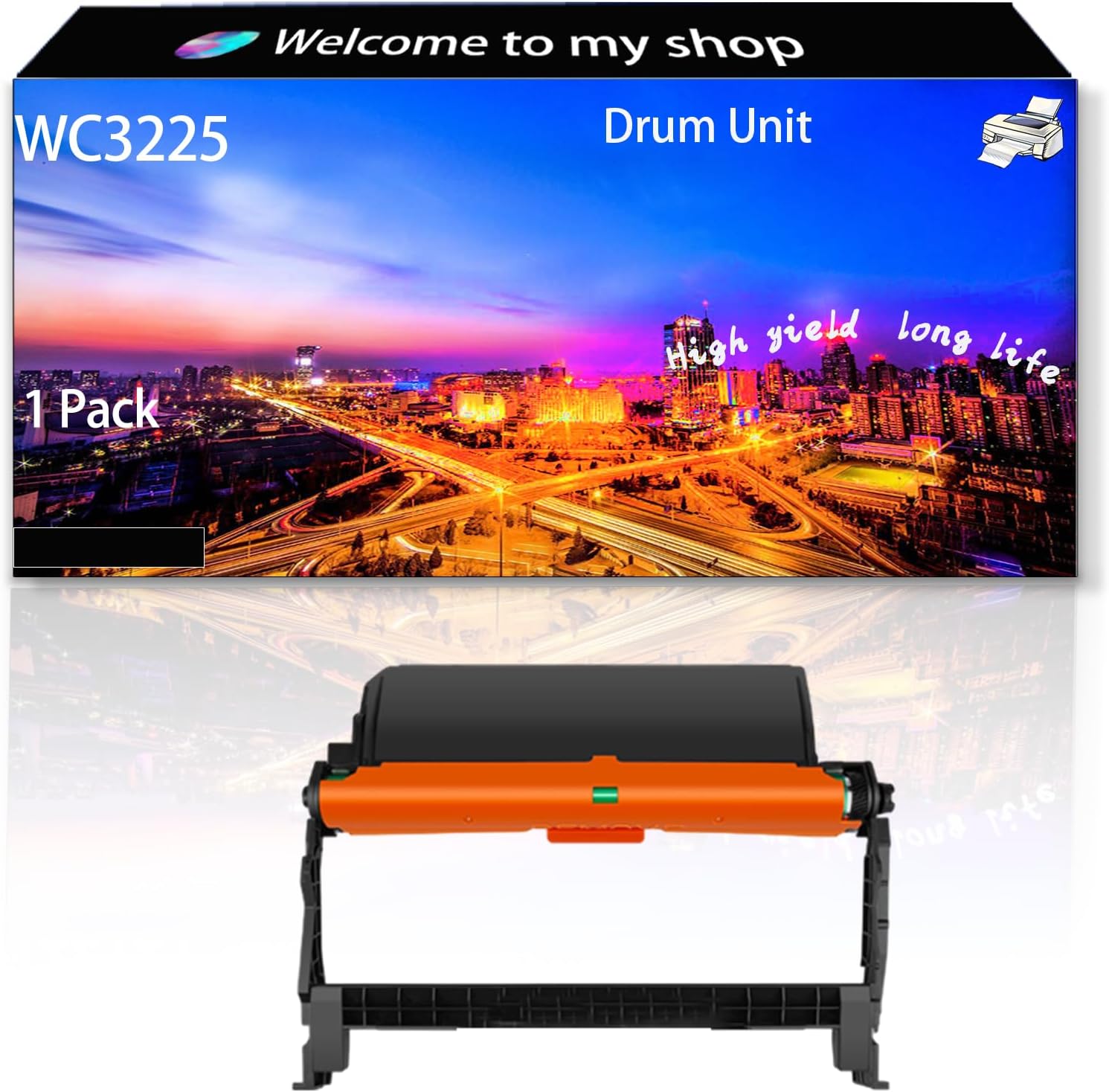 Unitate de imagine imprimanta Xerox 101R00474 negru, 10 000 pagini, Drum compatibil cu XEROX PHASER 3052 3260 / WORKCENTRE 3215 3225