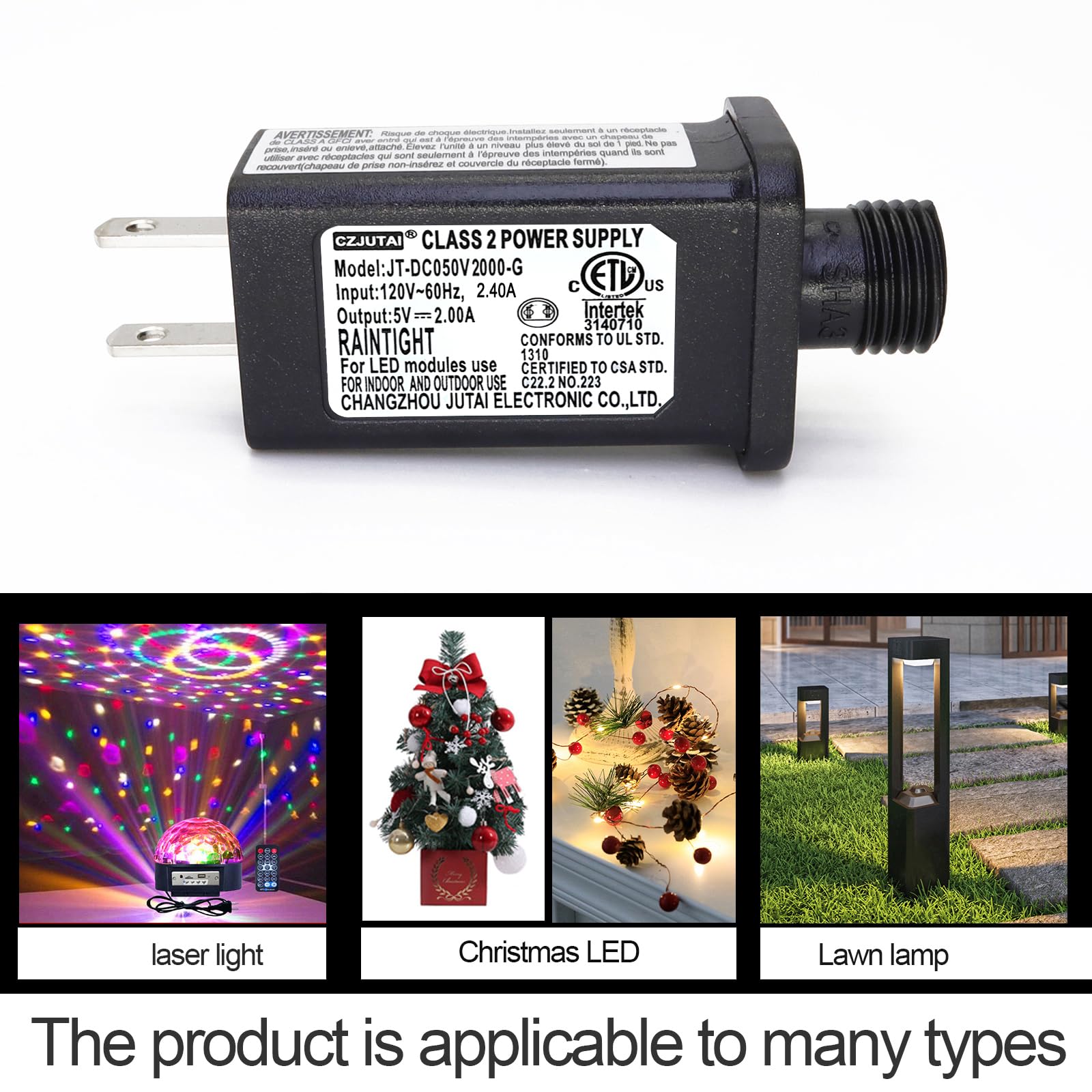 Amazon.com: PremierAdapter 5V1A JT-DC050V1000 IP44 Low Voltage LED