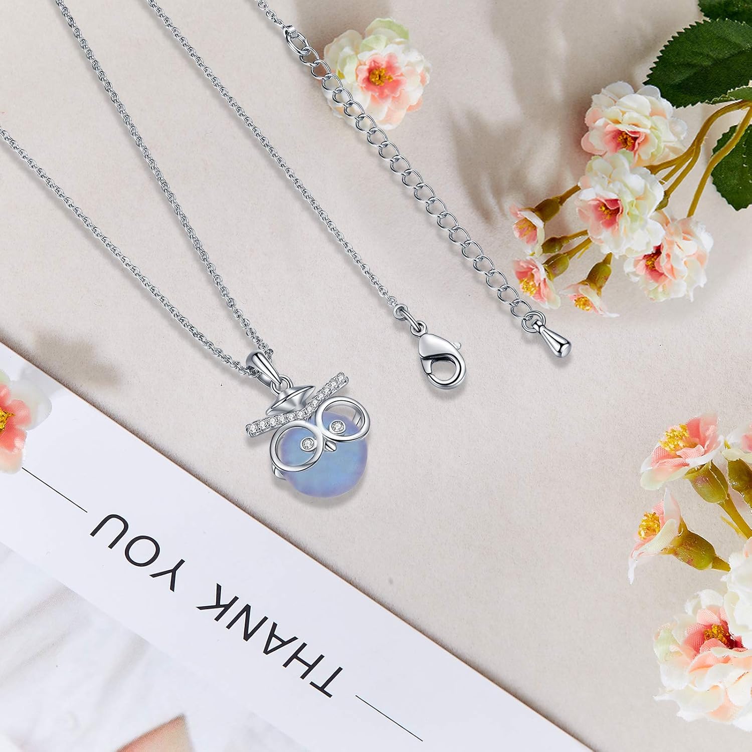 Miniatura 4 de Regalos de graduación para ella 2023 - Collares de graduación de búho sabiduría para mujeres mayores, regalos de graduación de escuela secundaria