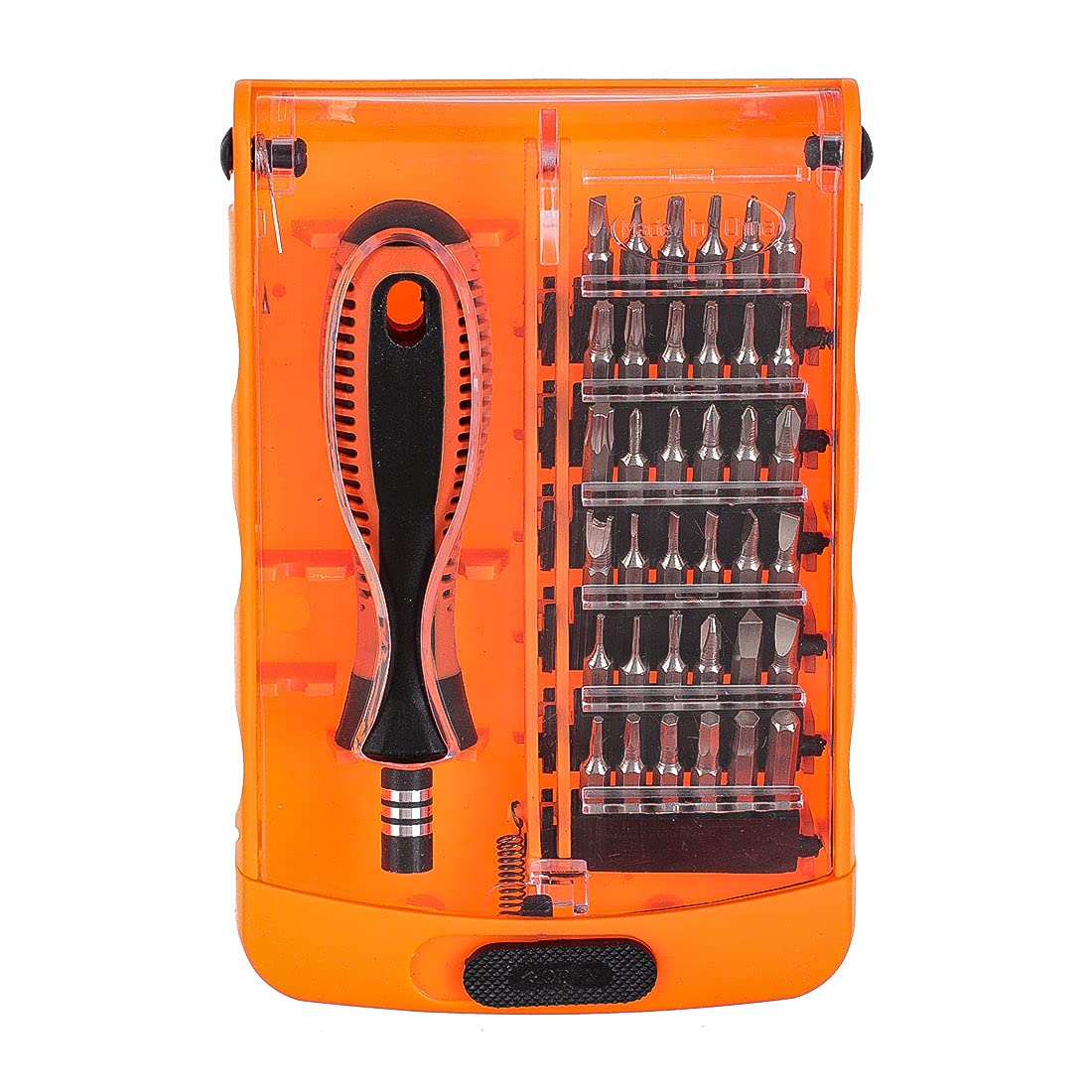 MINISO Home Use Kits Crafts Convinient Screwdriver Set 37 Pcs (Orange