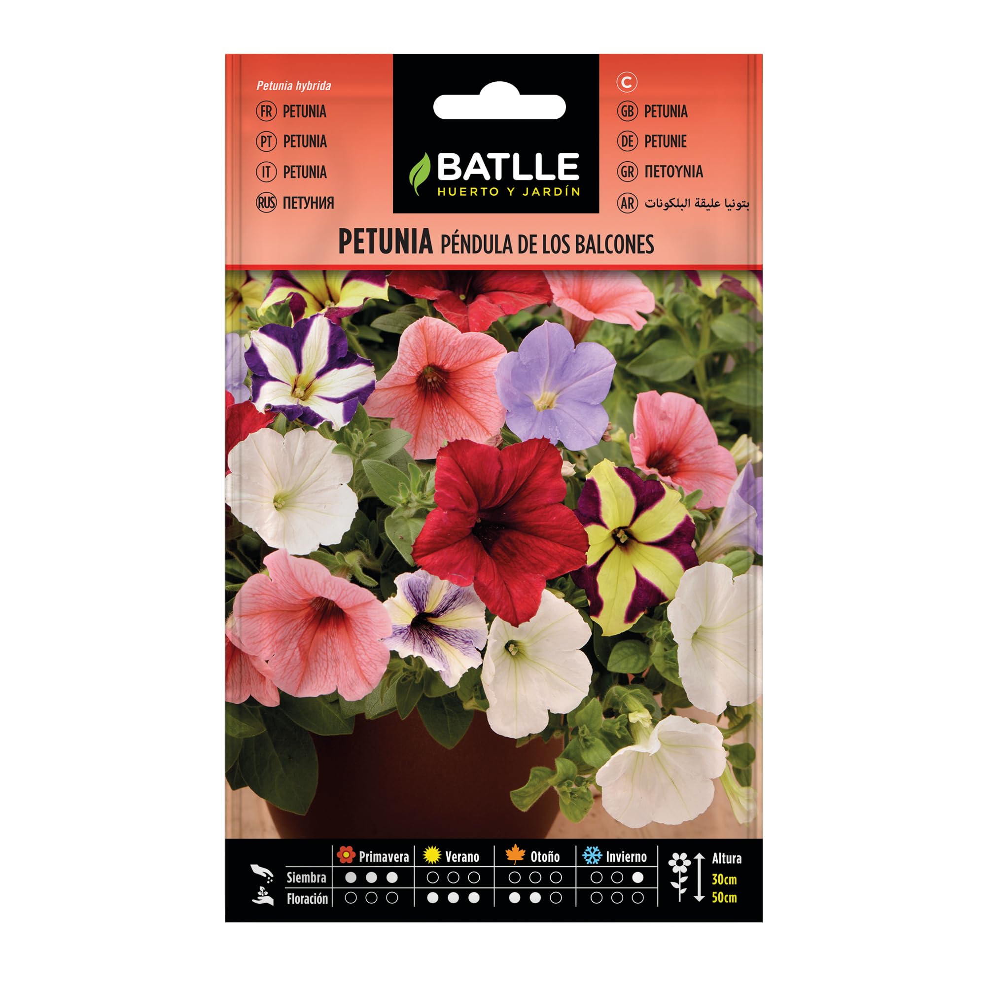 Semillas Batlle Petunia PENDULA de los Balcones