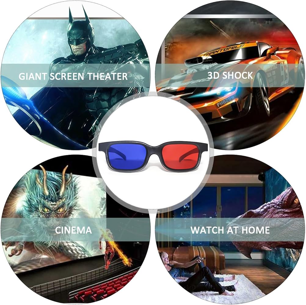 Vetri Polarizzati Lineari 3D Della Struttura Di Plastica Dell - Foto 7