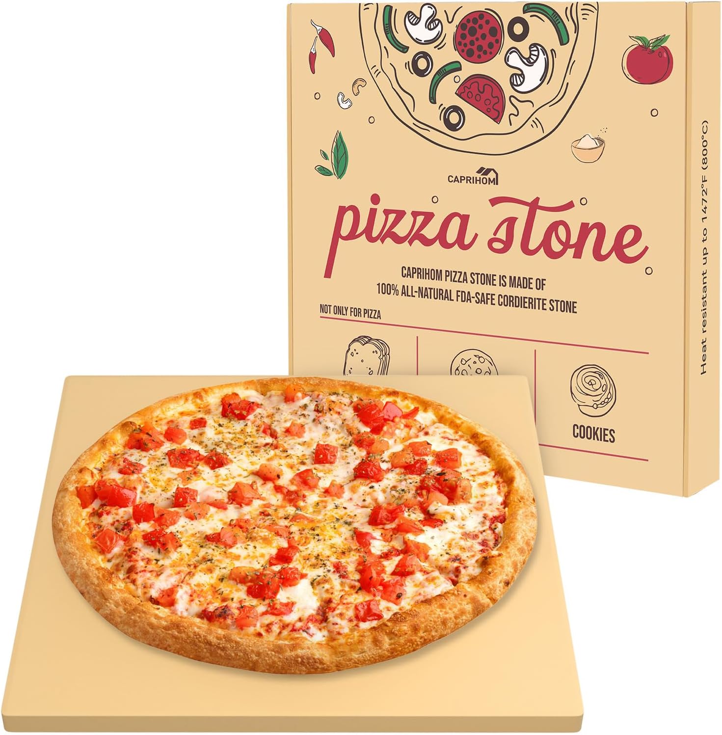 Pizza Stone 16 x 16 Inch