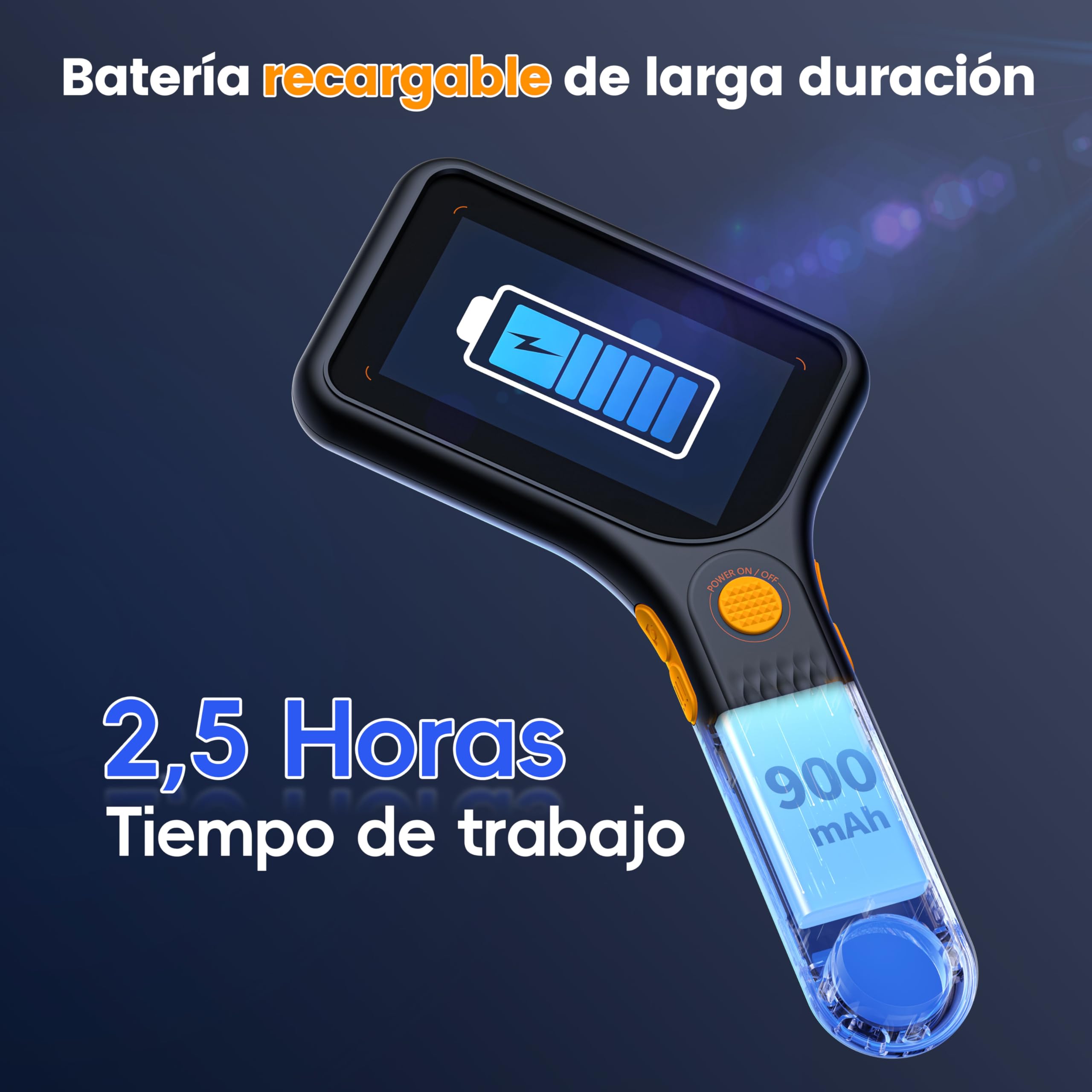 Microscope Numérique Portable 500X – Écran 3 Pouces, 8 LED – Pour Enfants, Adultes, Compatible PC