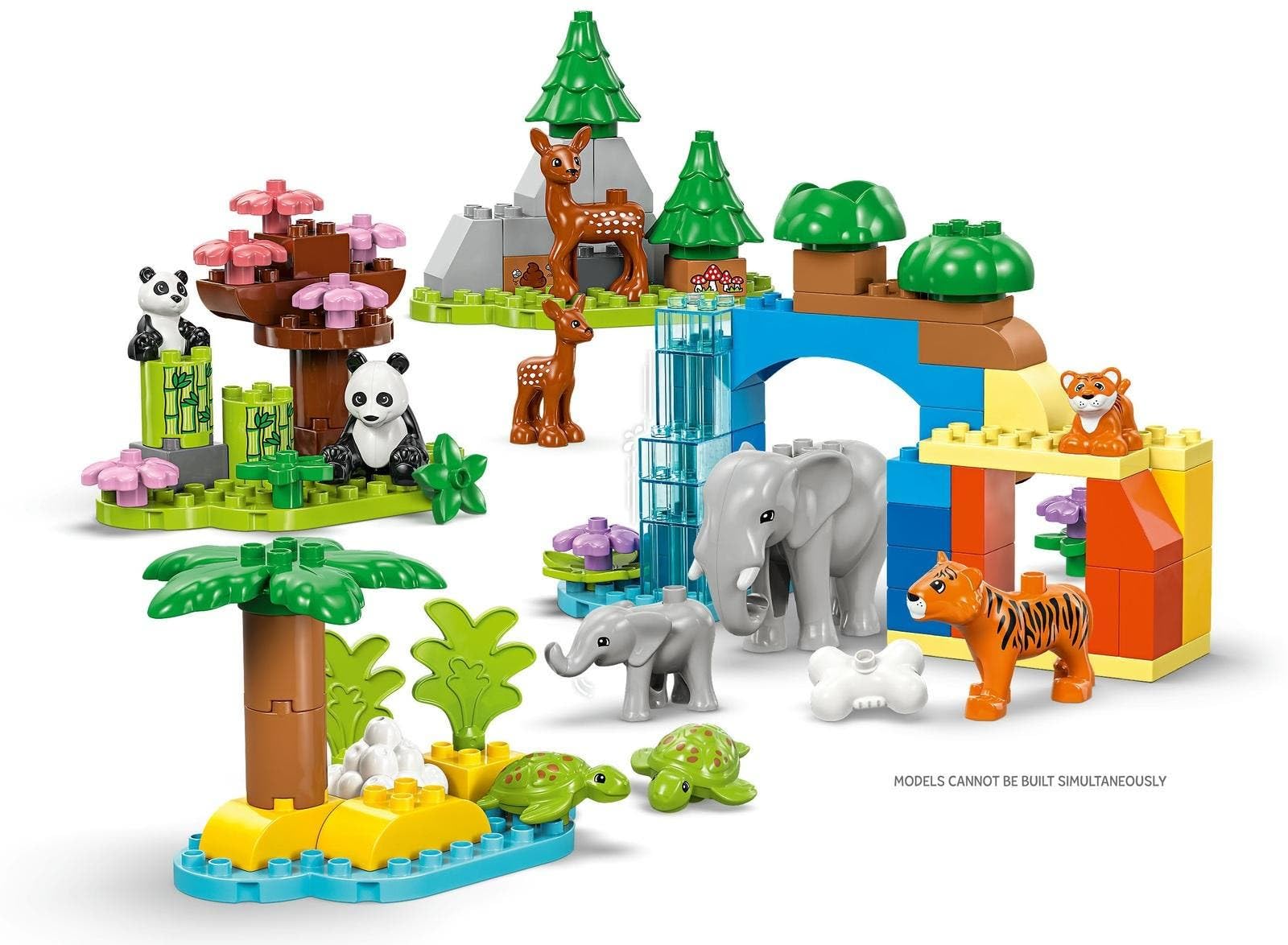 LEGO DUPLO Kasabası 3’ü 1 Arada Vahşi Hayvan Aileleri 10446