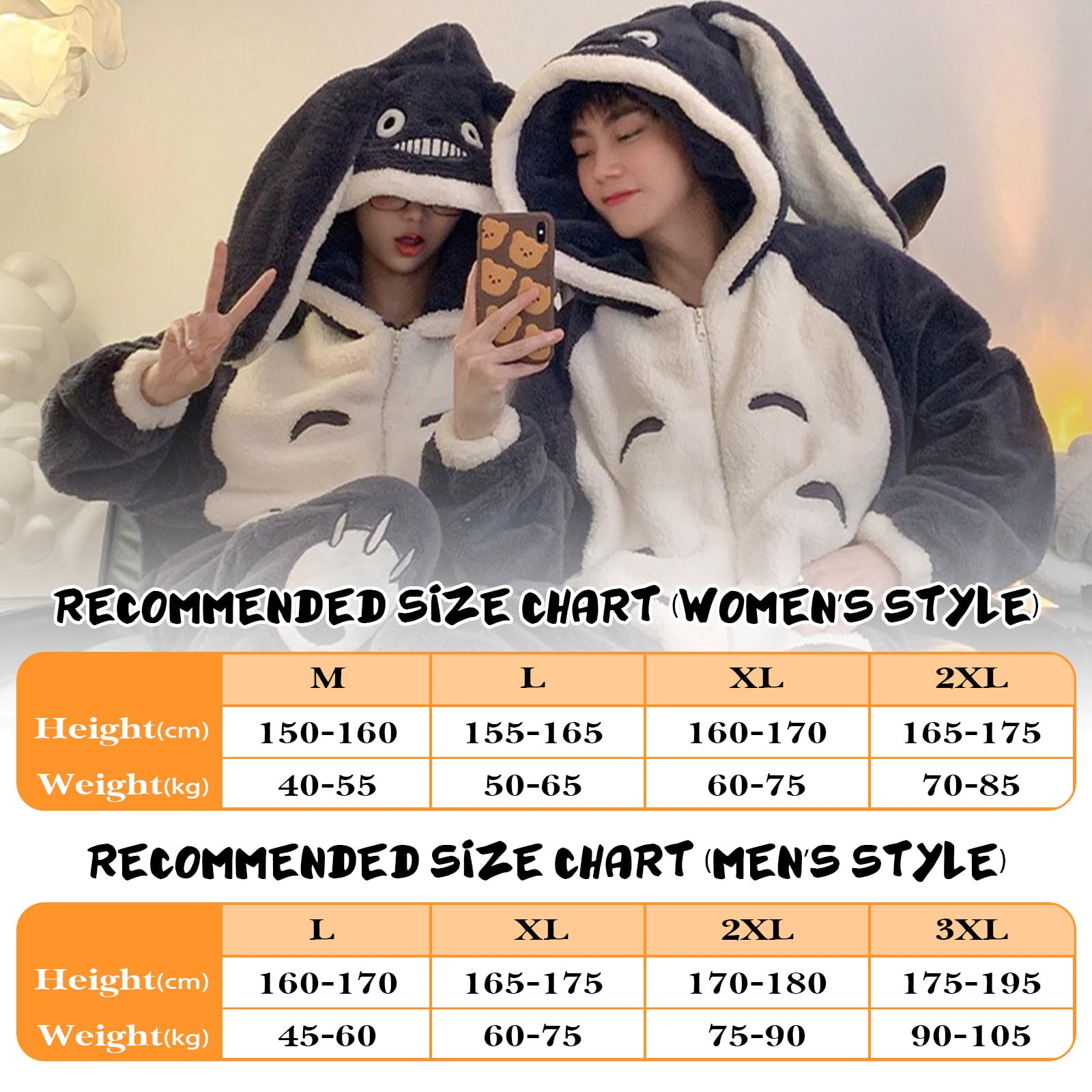 Combinaison Adulte, Costume d'animal, Unisexe, en Peluche, Pyjama Cosplay d'halloween, Vêtements De Nuit Une Pièce pour Fête