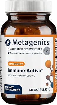 Metagenics Immune Active, Vitamin C and Zinc, 60 Capsules