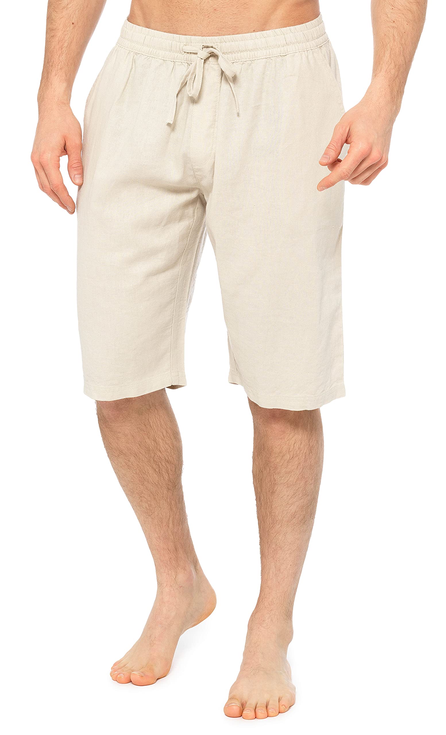 Mens Shorts, Linen Shorts for Men, Casual and Comfy Summer Clothes