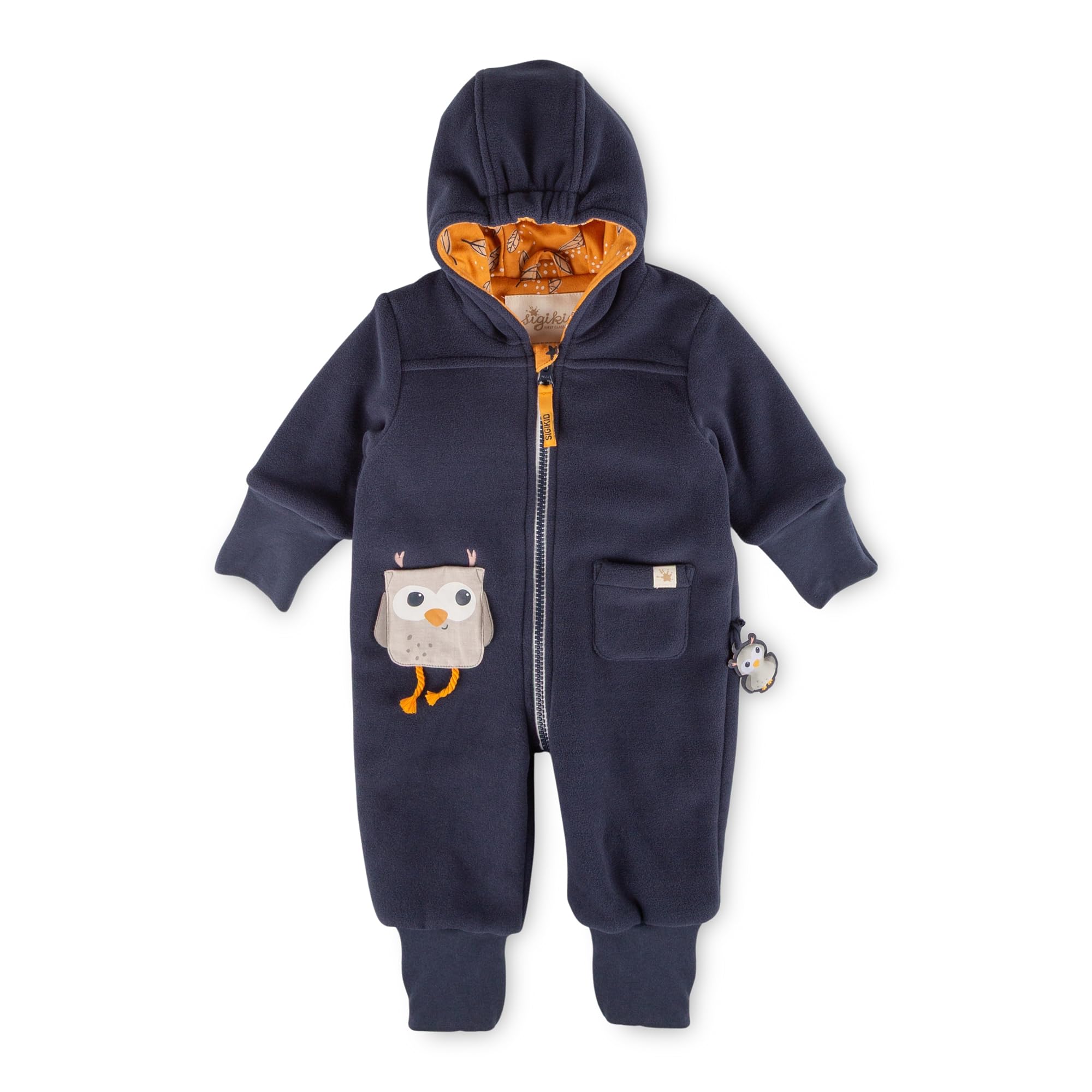 Sigikid Baby - Mädchen Polarfleeceoverall Baby Mädchen Magic Owl Fleeceoverall