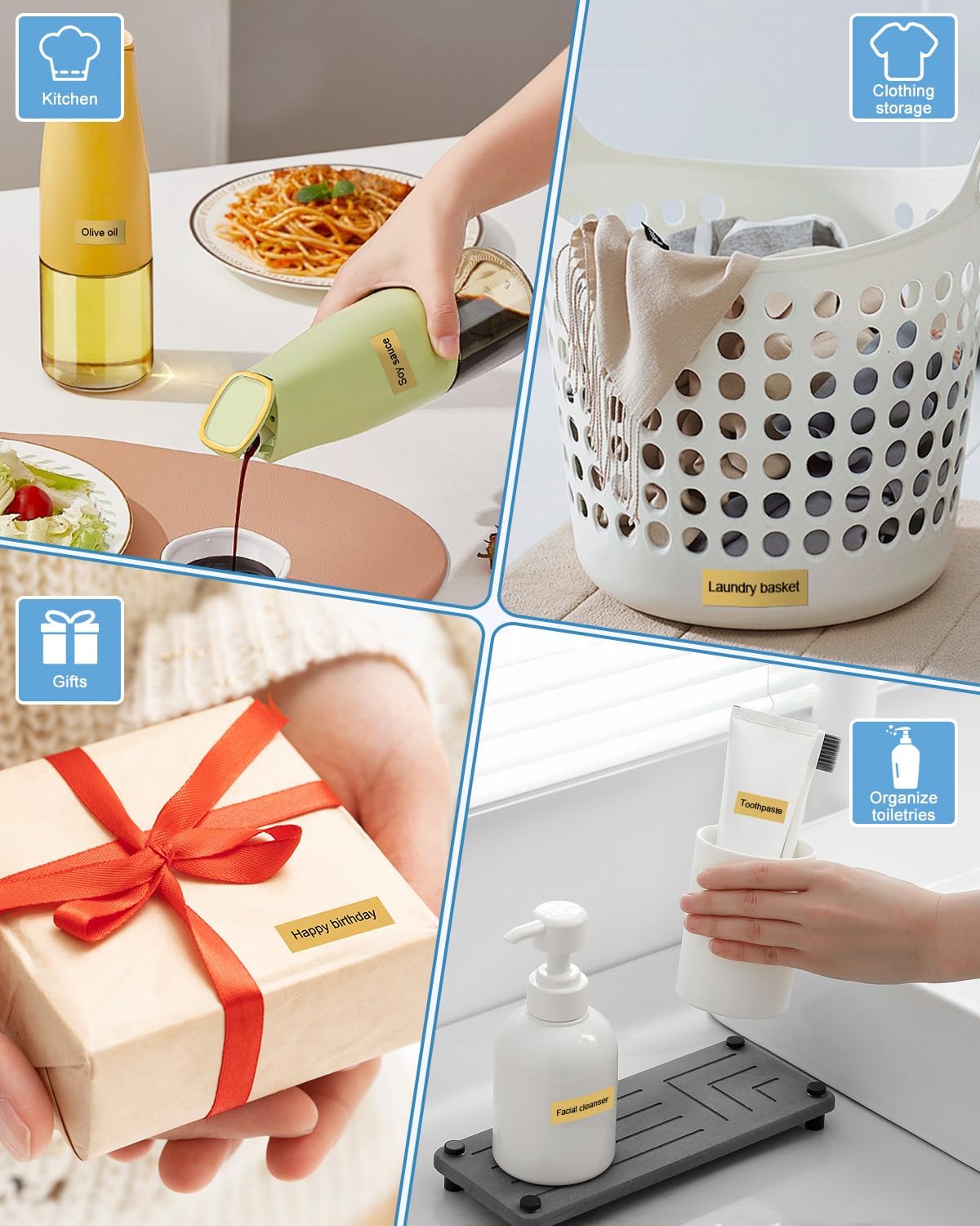 Absonic 3-Pack 18mm 0.7" Black on Gold Label Tape Compatible for Brother Tze-841 Tze841 Tz-841 Tz841 3/4" P Touch Tze Tz Tape 18mm Gold Label Maker for PTD410 PTD460 PTD610BT PTD400 PTP710BT PTP700 - Image 6