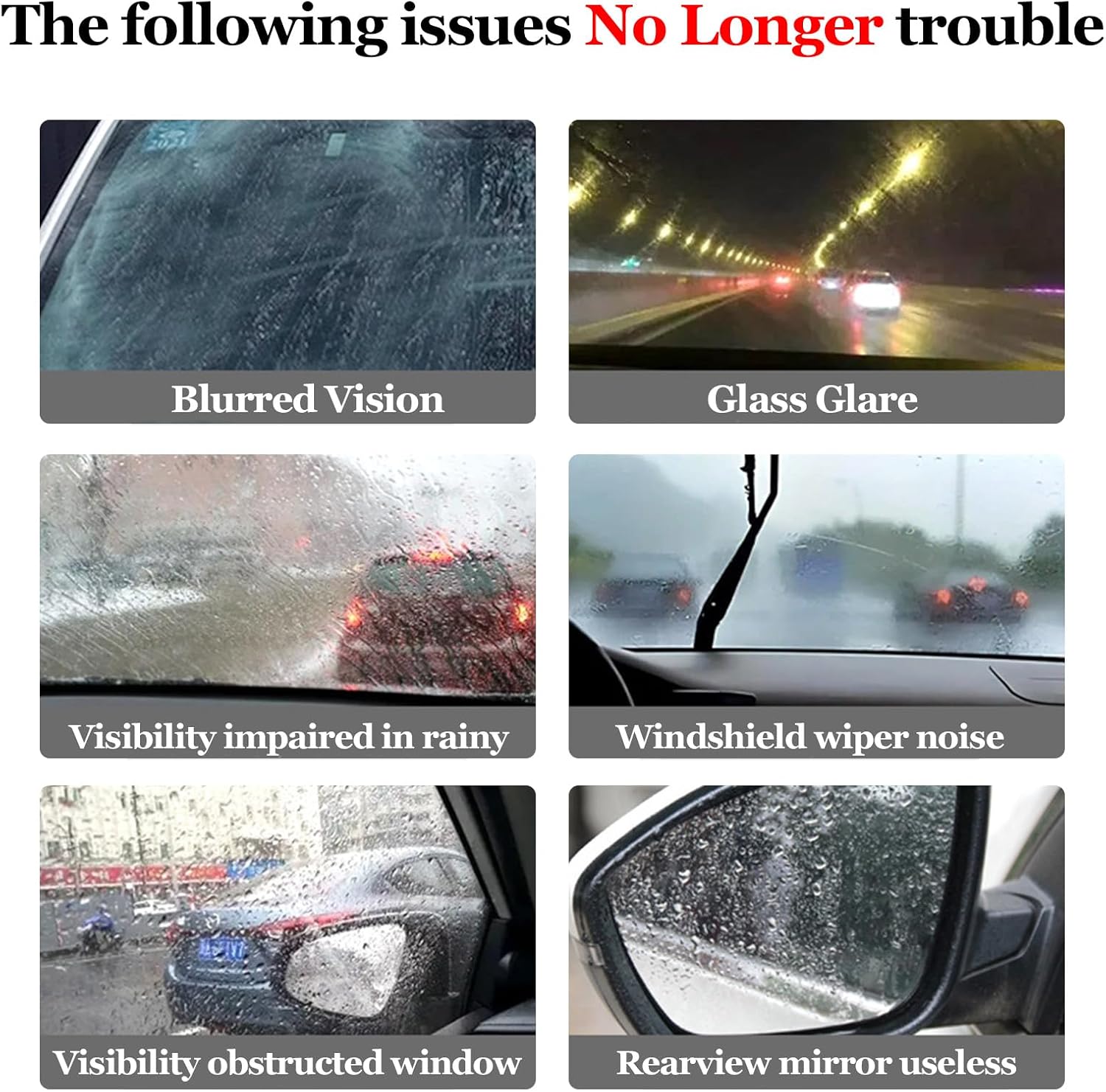 2Pcs Car Oil Film Cleaner Glass Cleaner, Improve Windshield Clarity and Visibility for Safe Driving, Windshield Cleaner Tool for Automotive Windshield, Window, Mirror - Image 3