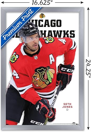 Miniatura 3 de Trends International NHL Chicago Blackhawks - Póster de pared de la serie 23 de Seth Jones
