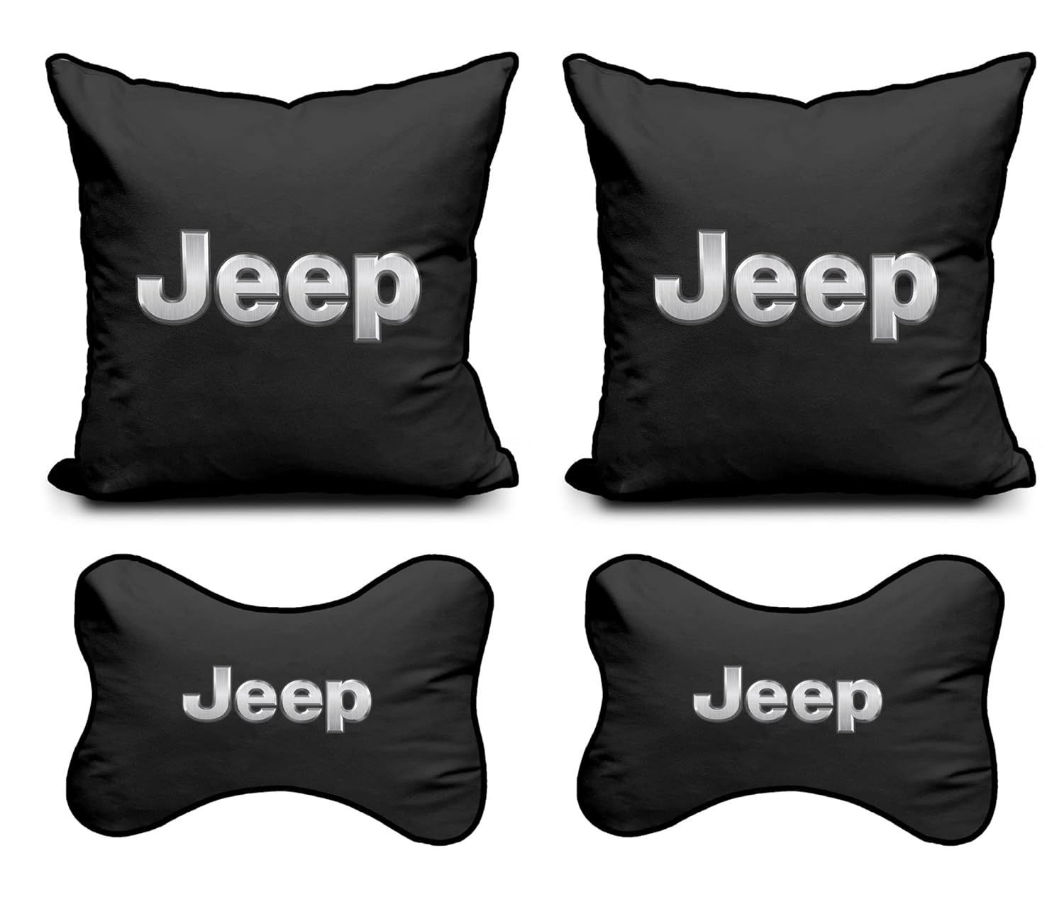 Softlife Car Cushion and Head Rest Pillow Set for Pain Relief