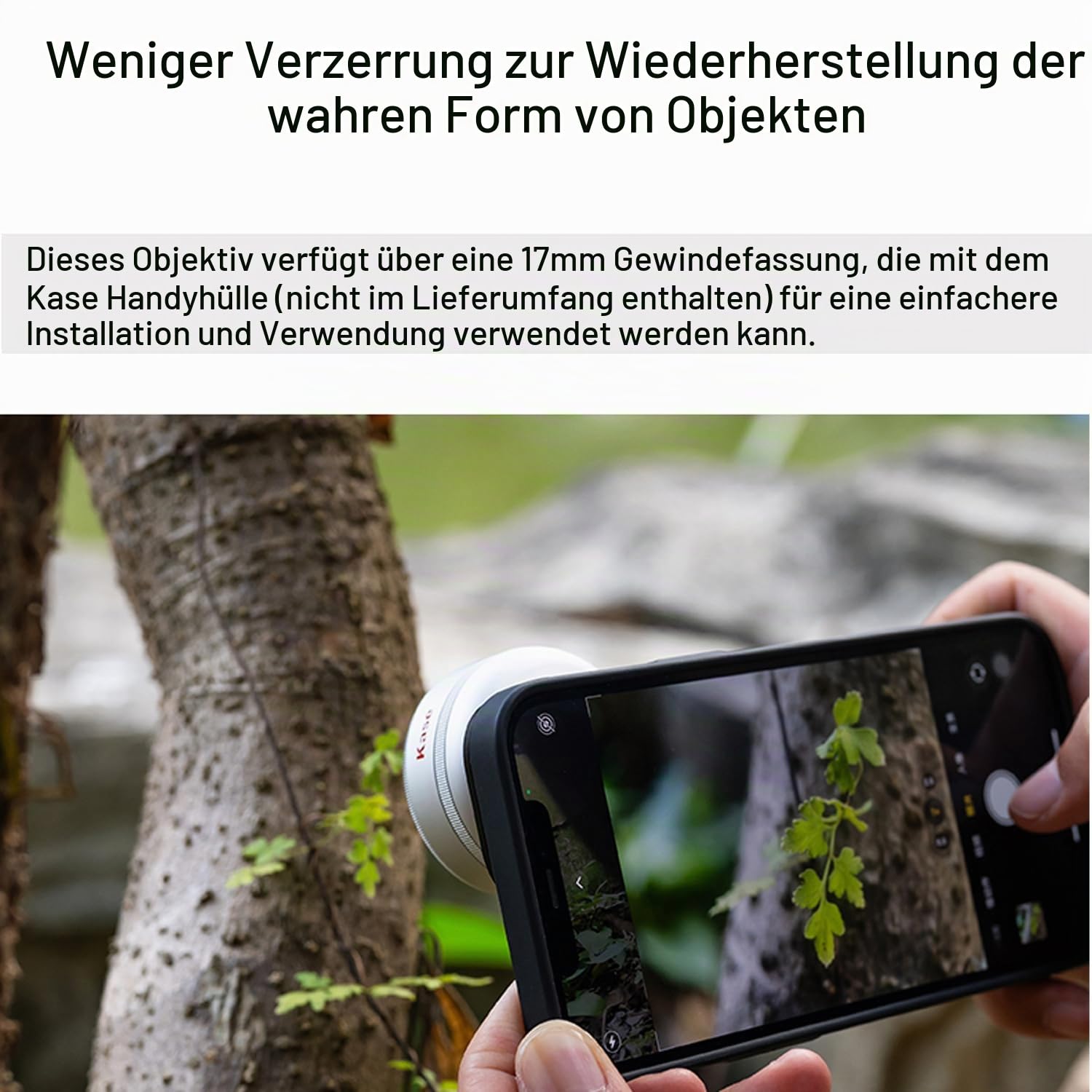 Kase Master HD Telefon-Makroobjektiv aktualisiert mehr für iPhone 17 16 15 14 13 12