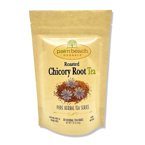 Té de raíz de chicory tostado