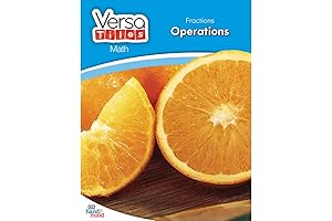 hand2mind VersaTiles Math Books Grade 4 (Fractions: Operations)