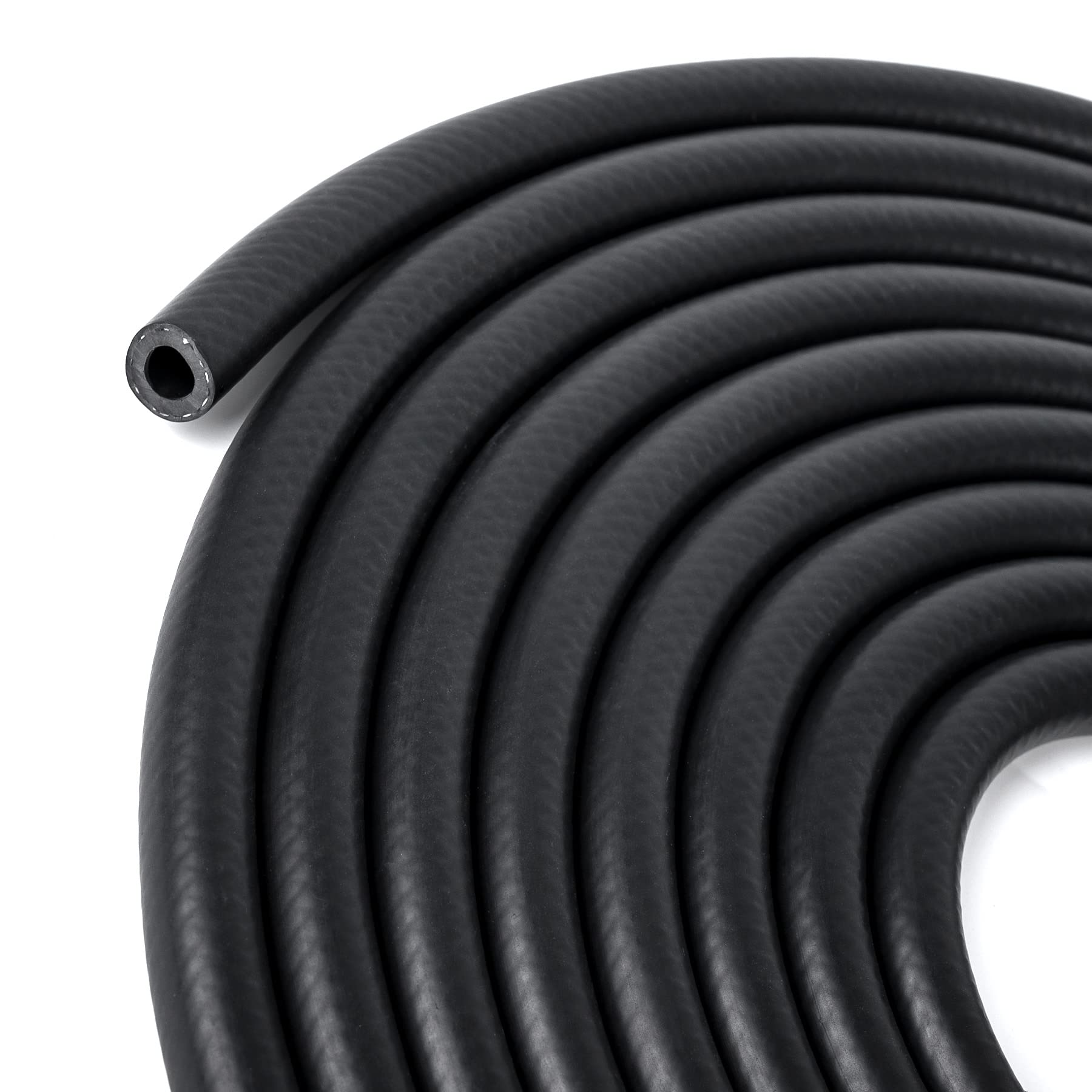 5/16 Inch (8mm) ID Fuel Line Hose 16.4FT NBR Rubber Push Lock Hose High Pressure 300PSI for Automotive Fuel Systems Engines