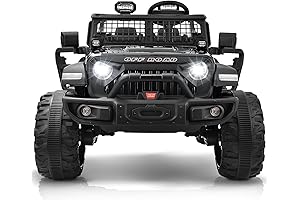 Blitzshark 24V 2-seater Adult Electric Ride-On Car for Extreme Outdoor Fun