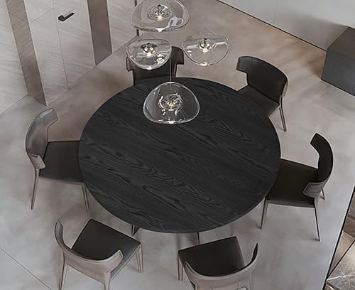 Miniatura 60 de LXCREAT Papel de contacto de bloque de carnicero de madera sintética, papel tapiz Shiplap para despegar y pegar, tablones de madera para paredes