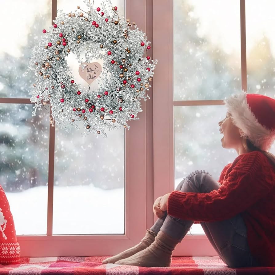 WINTER WREATH ウインターリース ドライフラワー Amazon.com