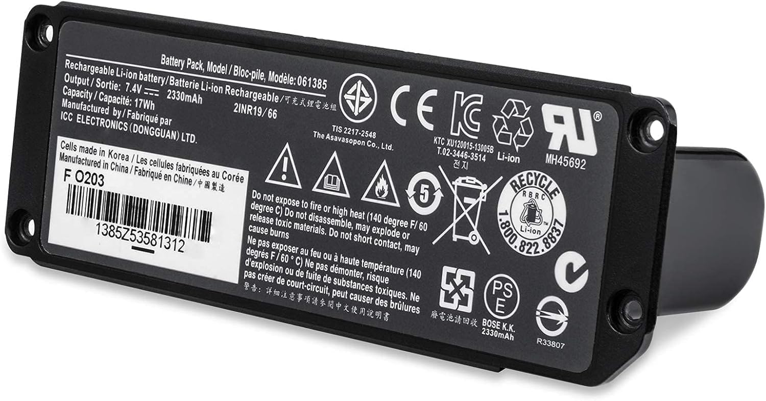 - 061384 061385 061386 Battery for Bose SoundLink Mini I One 1