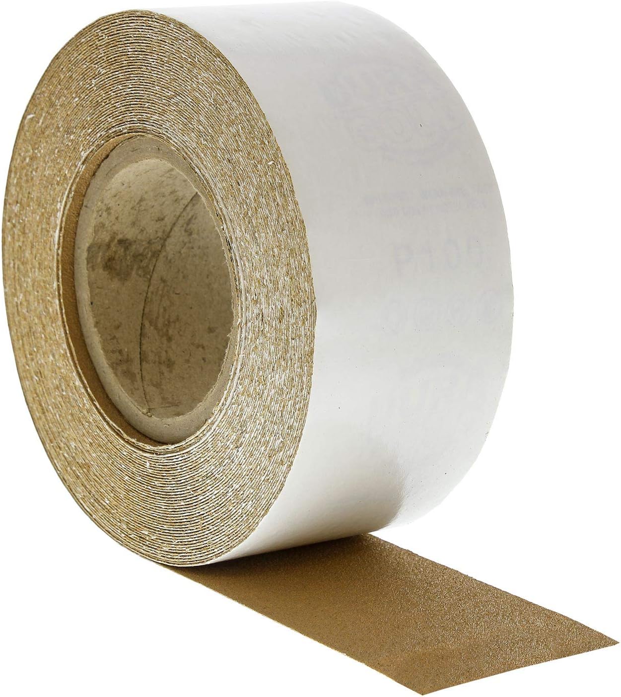 Dura-Gold Pro Series Rectangle 10" x 2-3/4" Hand Sanding Block Pad with Hook & Loop Backing and PSA Adapter Pad & 100 Grit PSA Longboard Sandpaper 20 Yard Roll, 2-3/4" Wide