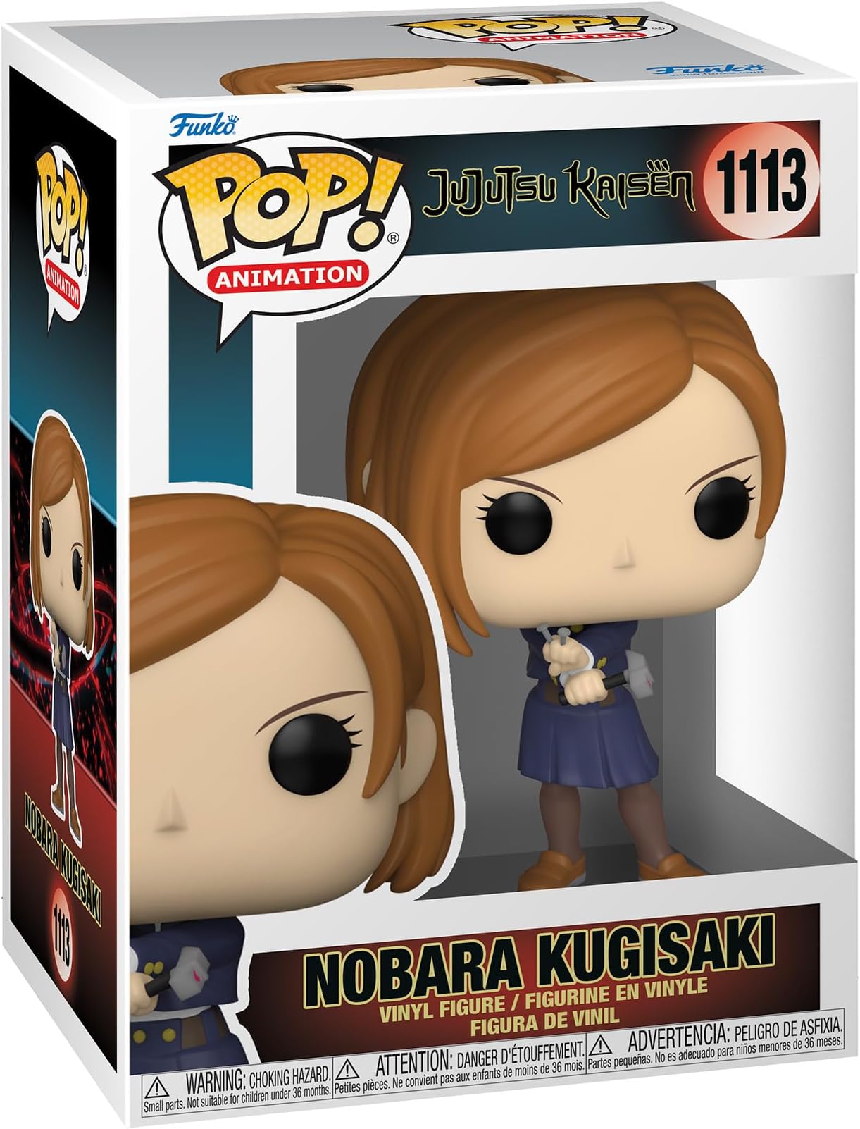 Pop! Animation: Jujutsu Kaisen - Nobara Kugisaki - Collectable Vinyl Figure - Gift Idea - Official Merchandise - Toys for Kids & Adults - Anime Fans - Model Figure for Collectors and Display