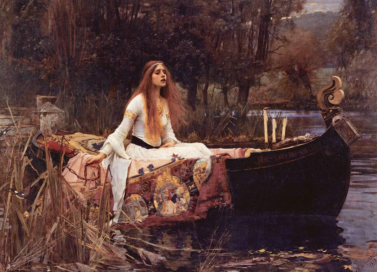 EuroGraphics Lady of Shalott by John William Waterhouse Puzzle (1000-Piece)