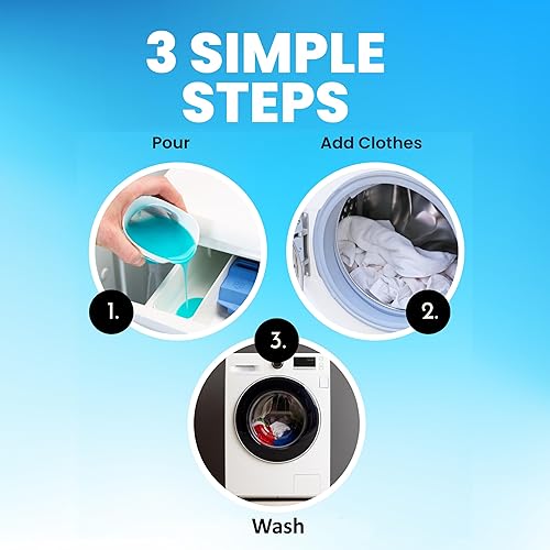 Miniatura 6 de (50 libras) - Detergente en polvo para ropa sucia, para uso doméstico y comercial, aroma cítrico, bajo contenido de espuma, respetuoso con el medio