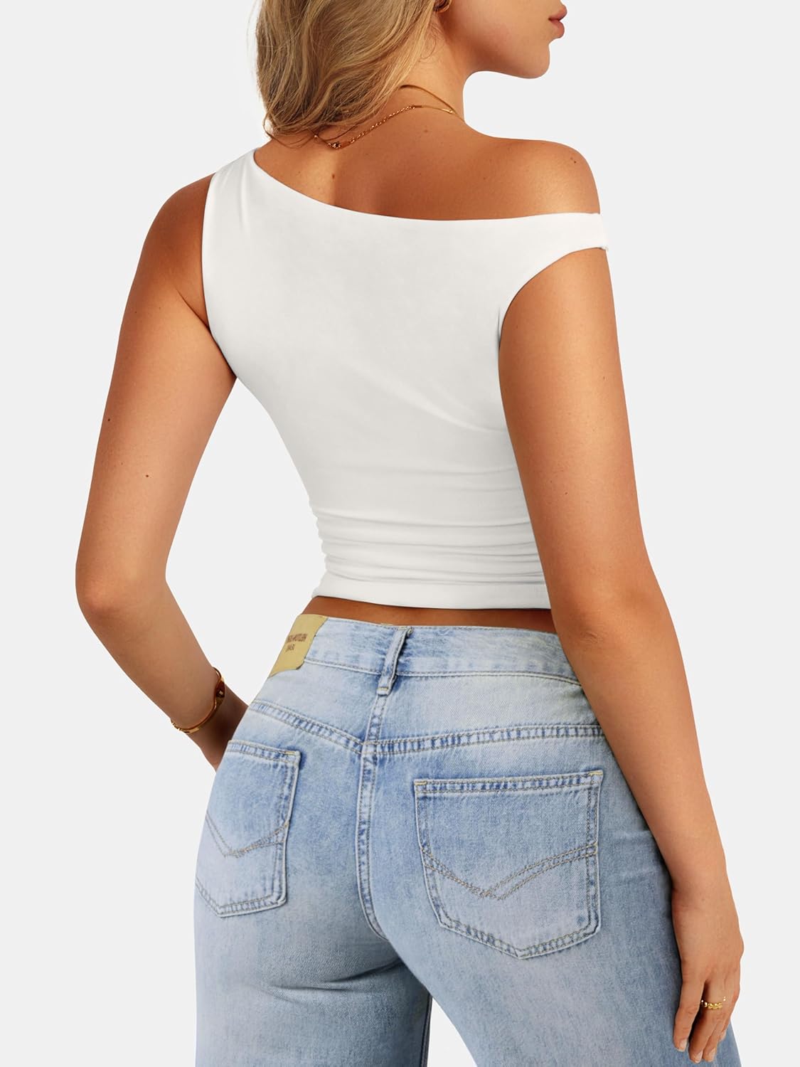 ATHMILE Womens Off The Shoulder Tops Summer Sleeveless Shirts Going Out Crop Tank Top Y2K T Corset Tube Fashion Outfits 2026 - Image 3