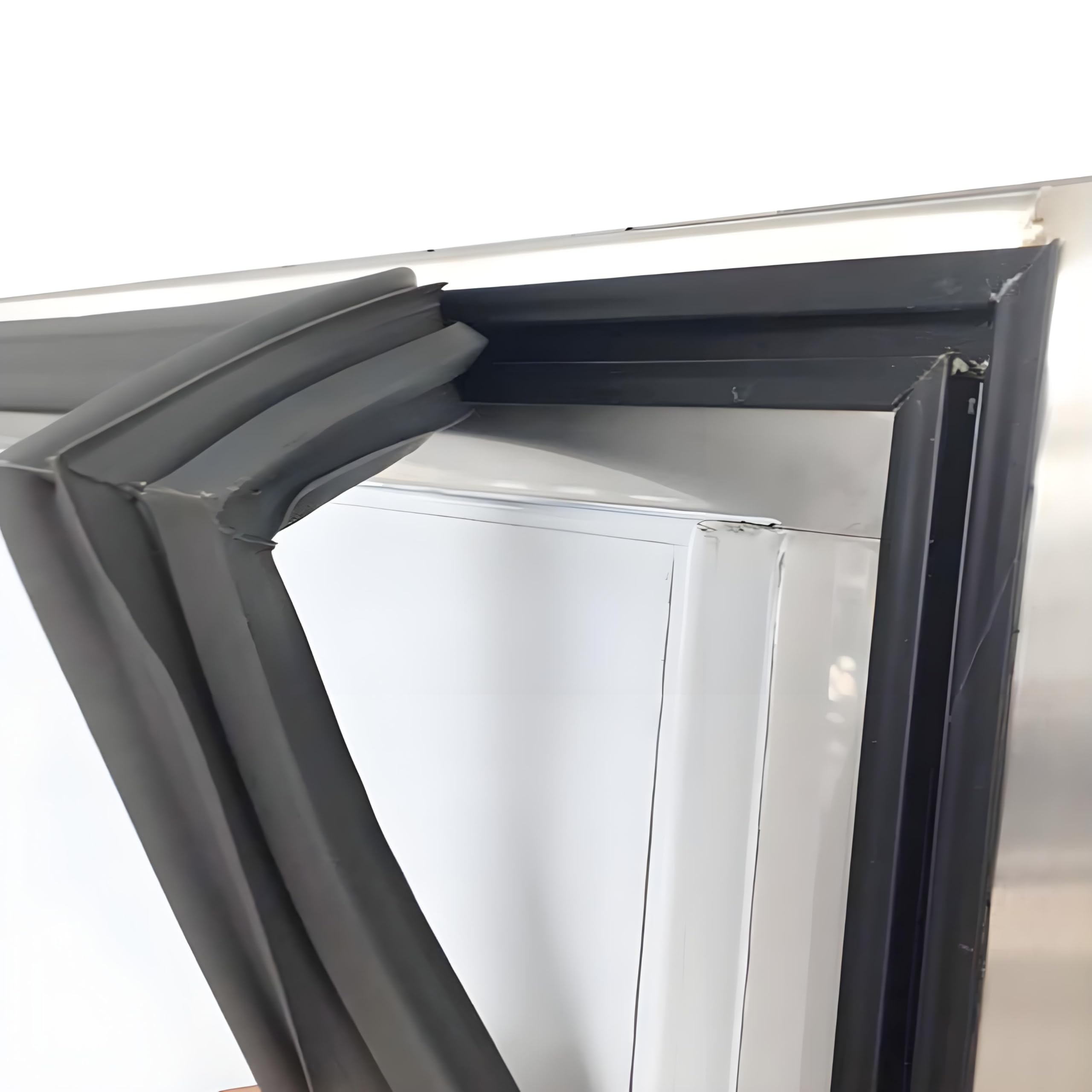 Nbest Black Universal Freezer Door Gasket Replacement Custom Refrigerator Door Magnetic Rubber Seal,