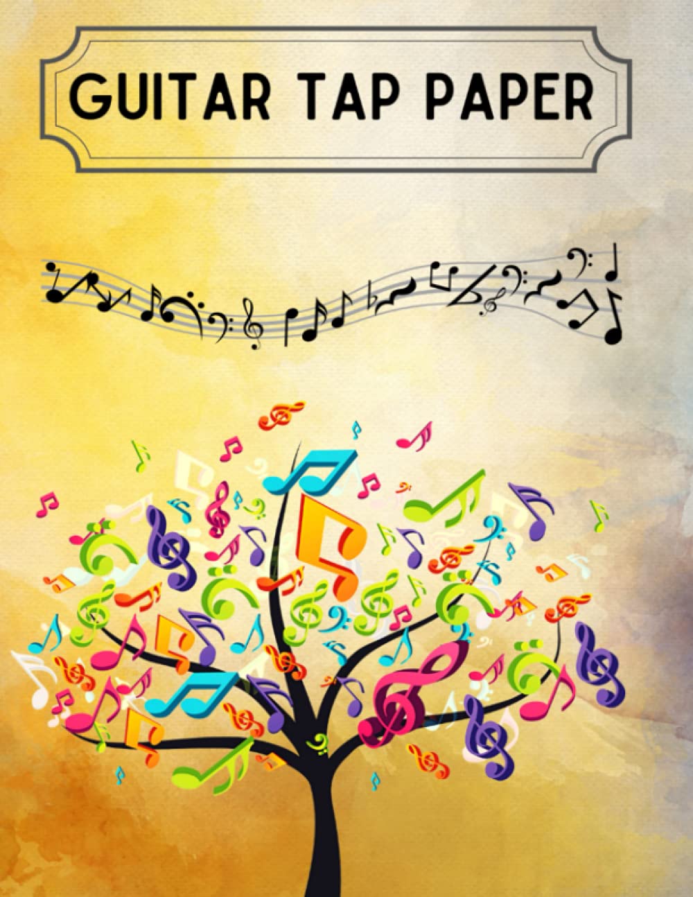 Guitar tap paper: tap guitar